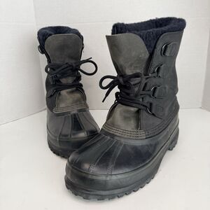 Sorel Caribou Waterproof Snow Boots Women’s 10 Lined NL1005-010